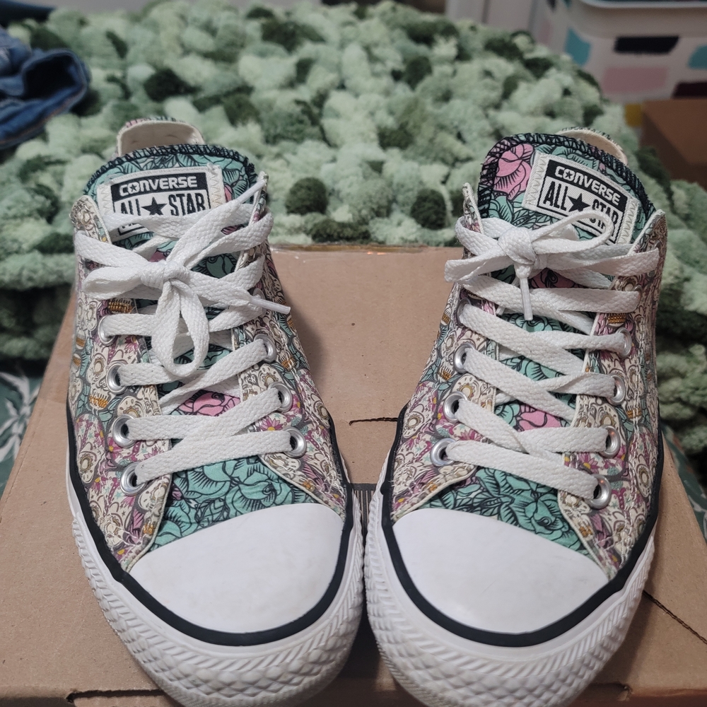 Converse Multicolor All Star Sneakers Sugar SKULLS
